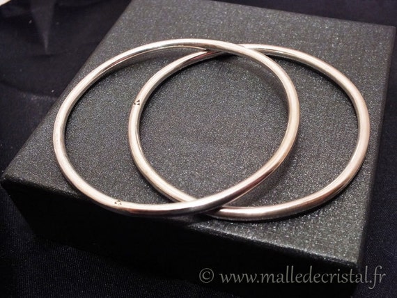 Bracelet Jonc Argent Massif 925 plein - 3mm