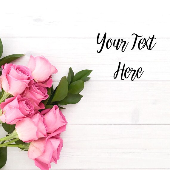 Floral Styled Stock Photopink Roses Styled Stock Photography|