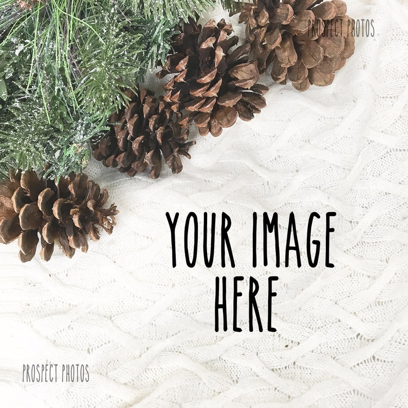 Product mockup Instagram photos Winter Styled Stock Photography Christmas stock photos