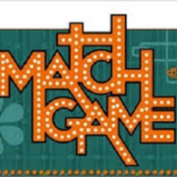 The Match Game (1962-1969 TV series)(27 disc set, 129 episodes) DVD-R