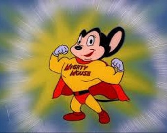 Mighty Mouse (serie de dibujos animados) (71 dibujos animados en 4 discos) DVD-R