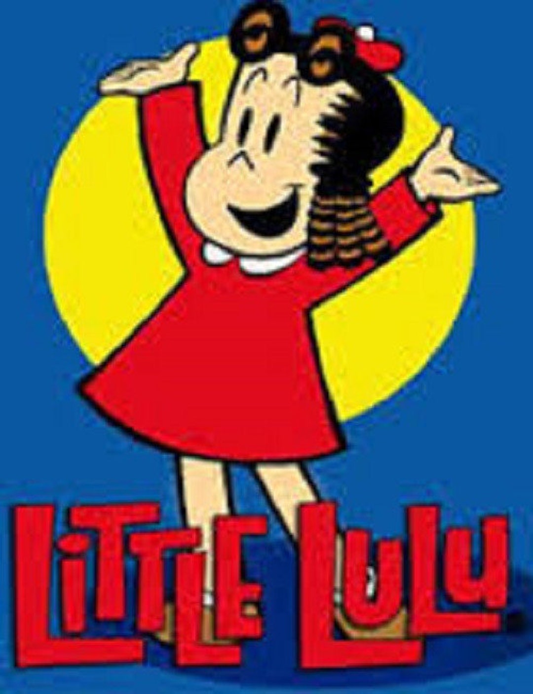 Little Lulu cartoon Seriesall 26 Cartoons on 2 Discs DVD R Etsy