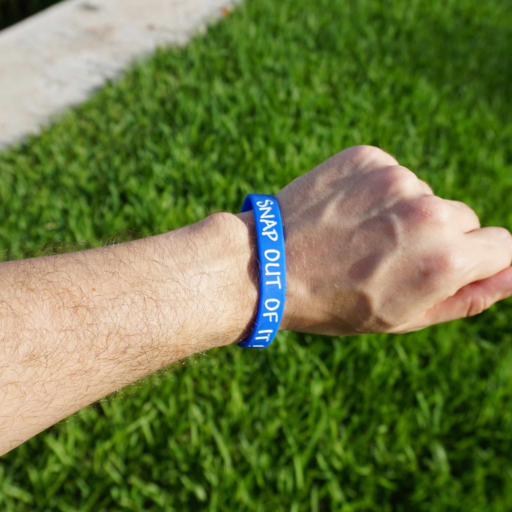 Snap out of it wristband deals