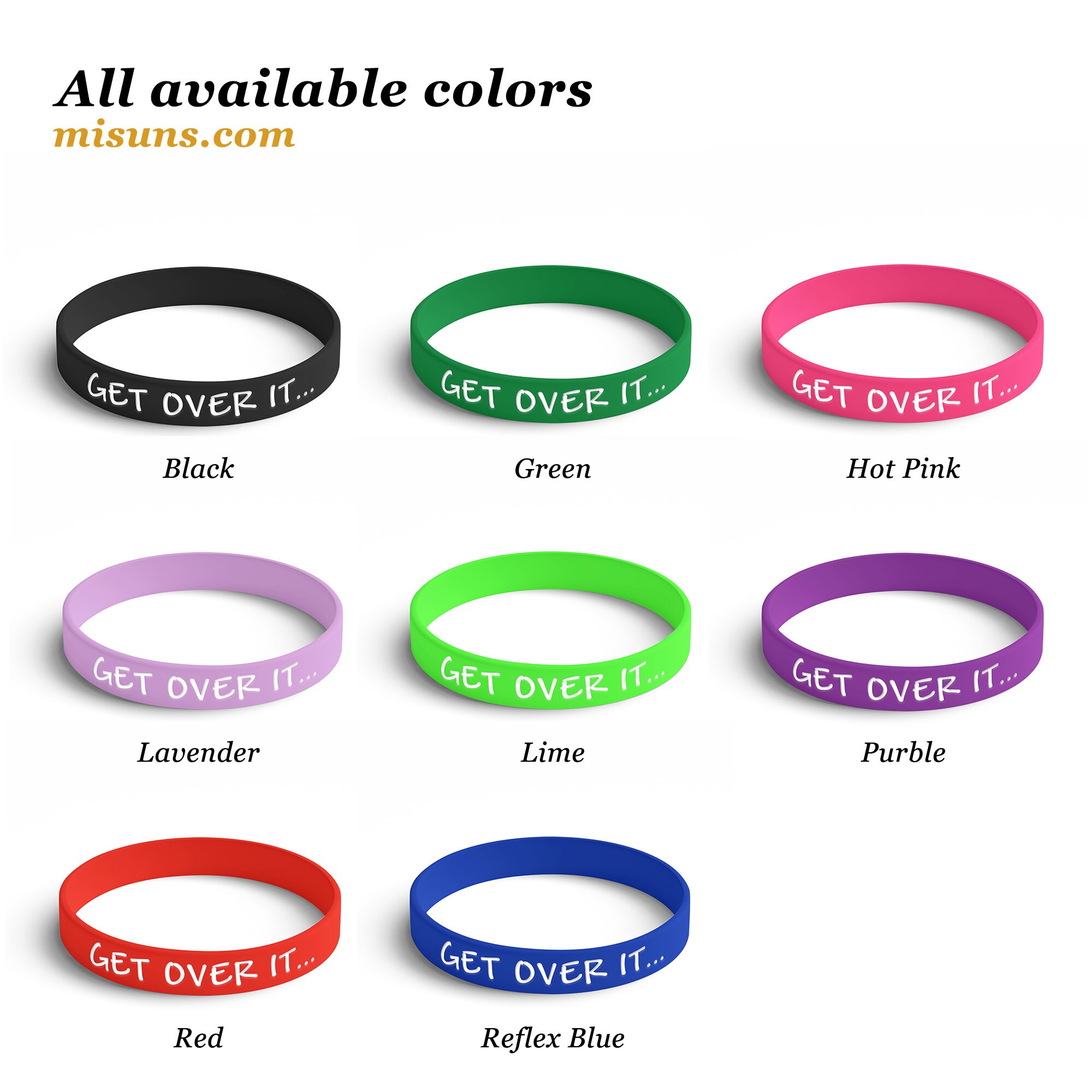 Wristband Color Meanings Awareness Bracelet Color Meanings Reminderband