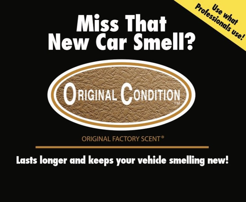 Luxury New Car Smell Original Factory Scent Air Freshener Etsy