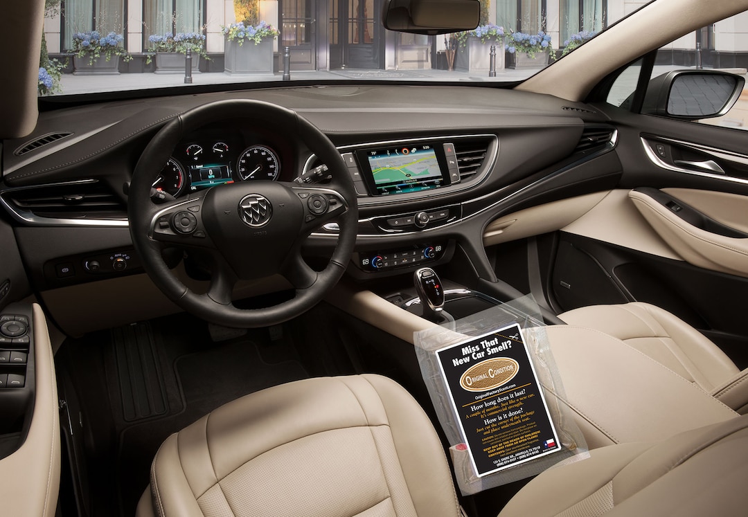 Luxury New Car Smell, Original Factory Scent, Air Freshener, Leather