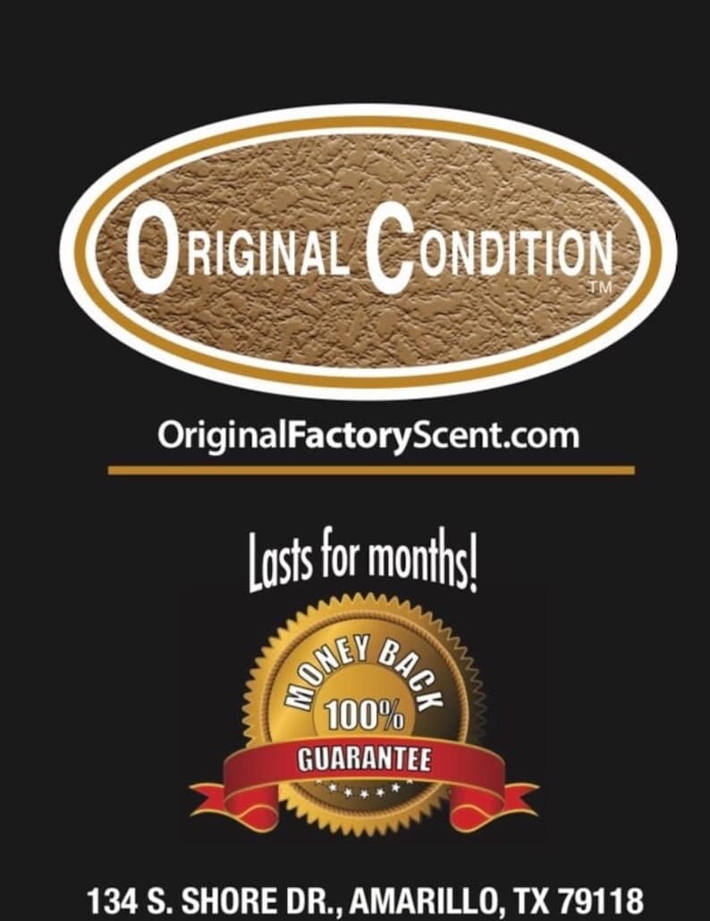 Luxury New Car Smell Original Factory Scent Air Freshener Etsy