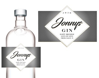 Gin labels | Etsy