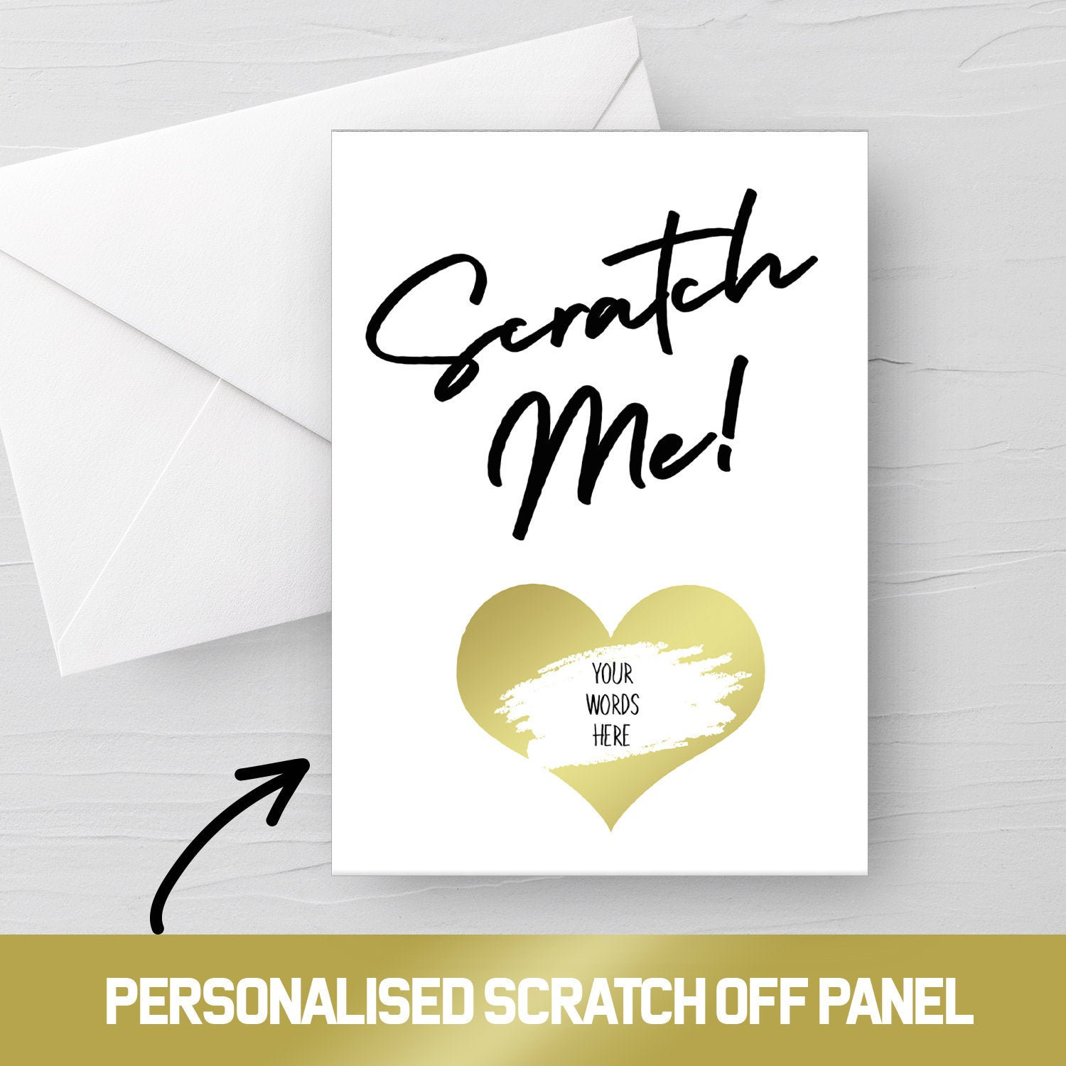 DIY Custom Scratch Off Card Personalized – Designing Moments