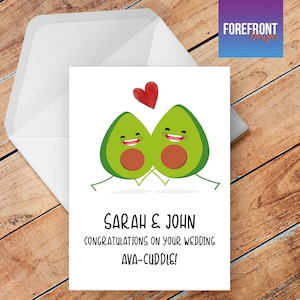 Tarjeta de felicitación personalizada 'Ava Cuddle', cualquier ocasión o evento cumpleaños / boda / aniversario / graduación / día del padre