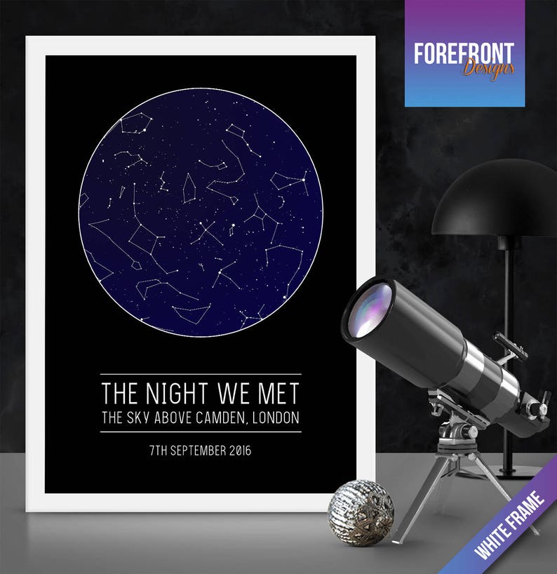 The Night We Met Star Chart