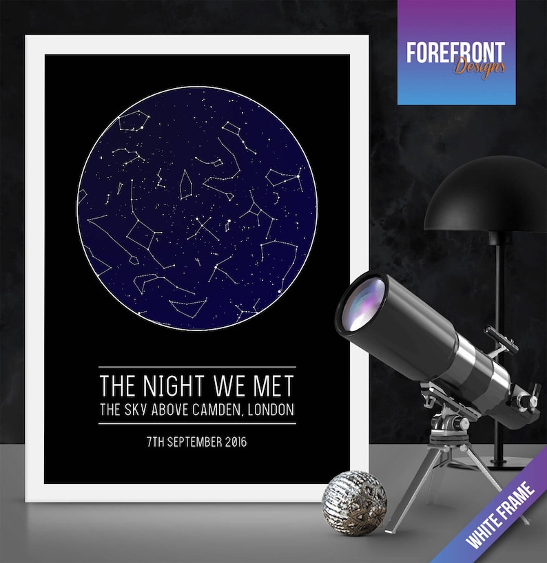 The Night We Met Star Chart