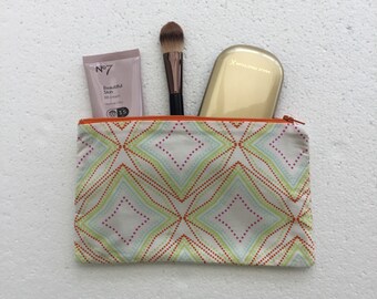 Makeup bag - cosmetic pouch- cosmetic bag - makeup pouch - travel accessory - travel pouch - toiletry pouch