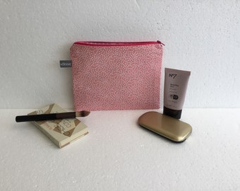 Makeup bag - cosmetic pouch- cosmetic bag - makeup pouch - travel accessory - travel pouch - toiletry pouch