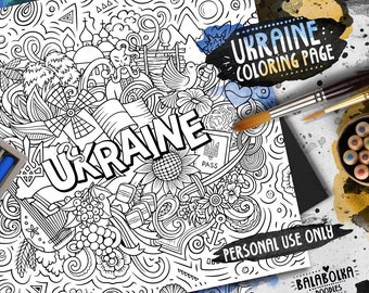 版画 Mr.Doodle &#39;Doodle for Ukraine&#39; print Mr Doodle's Art For Sale, Exhibitions & Biography | Ocula Artist