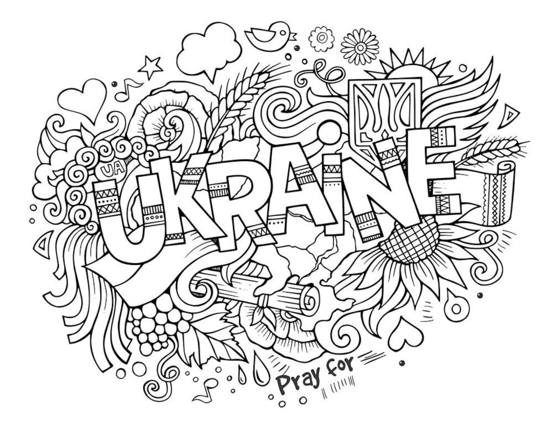 Mr. Doodle - 'Doodle for Ukraine' Print - In Hand, Ready to