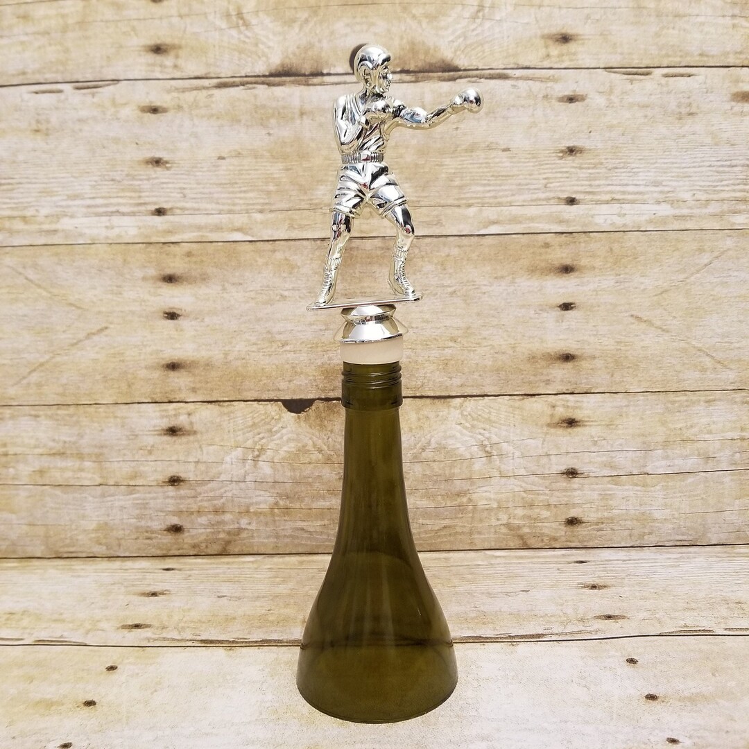 Boxer Wine Stopper Male Boxer Trophy Wine Stopper Male Etsy