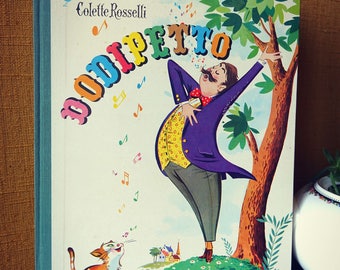 Livre illustré "DODIPETTO", Album jeunesse vintage français 1956