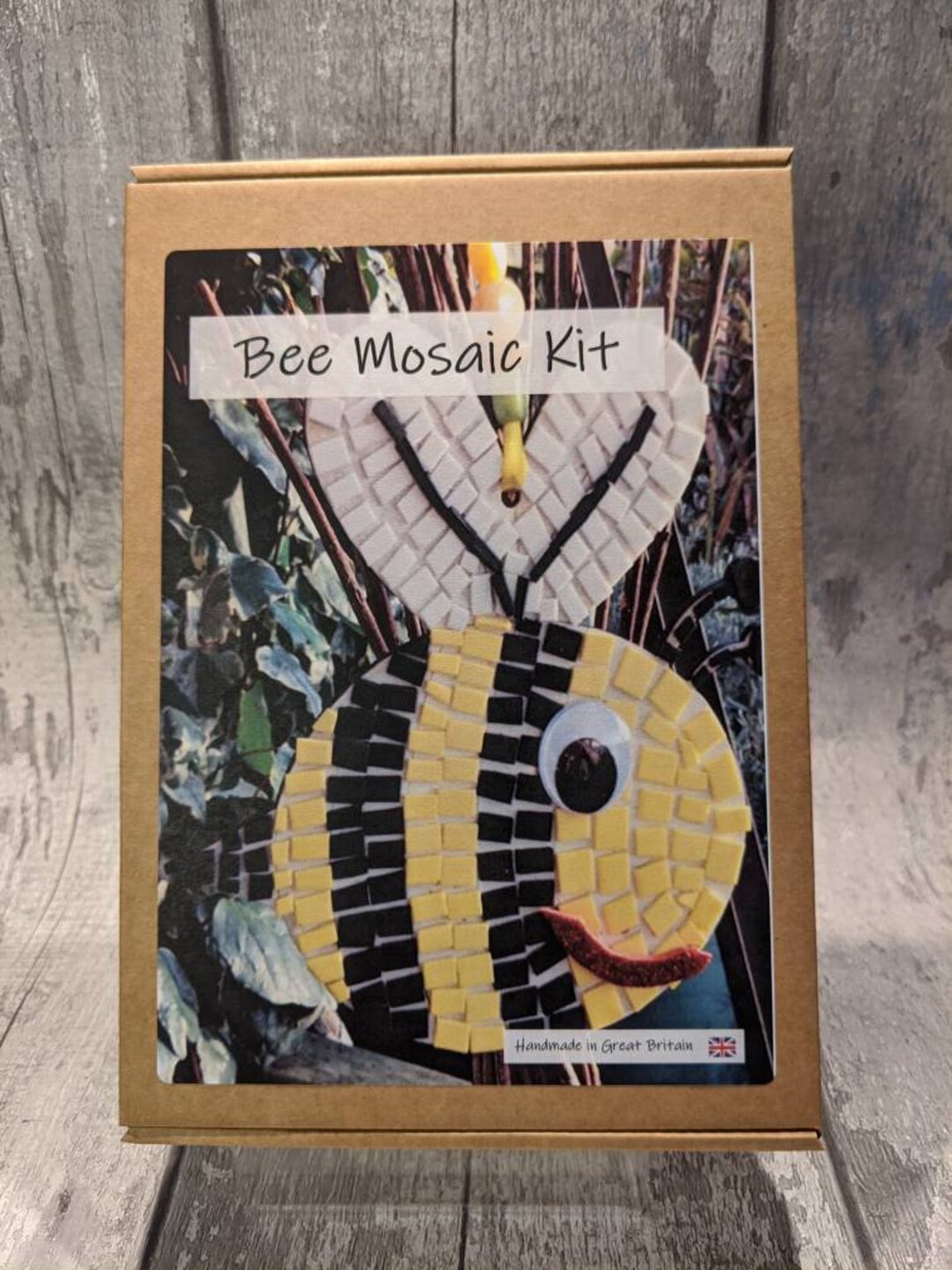 Create a Mosaic Bee Kit Kids Mosaic Kit Birthday Gift EVA Etsy UK