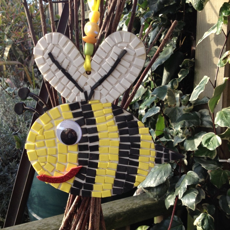 Children's Craft kit Mosaic Make Your Own Mosaic Kit Etsy