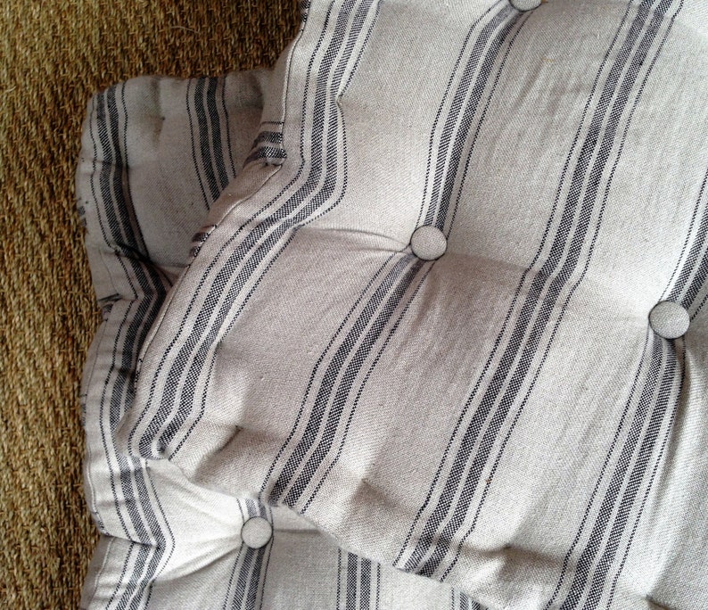 French Style Tufted Cushion Bench Window Seat Bespoke Etsy