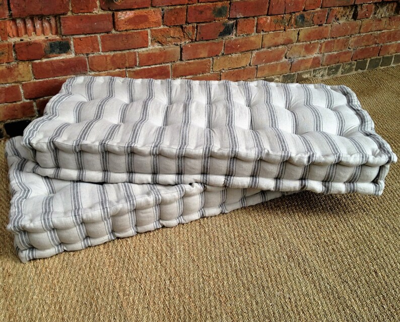 French Mattress Cushion Day Bed Bench Window Seat Floor Etsy