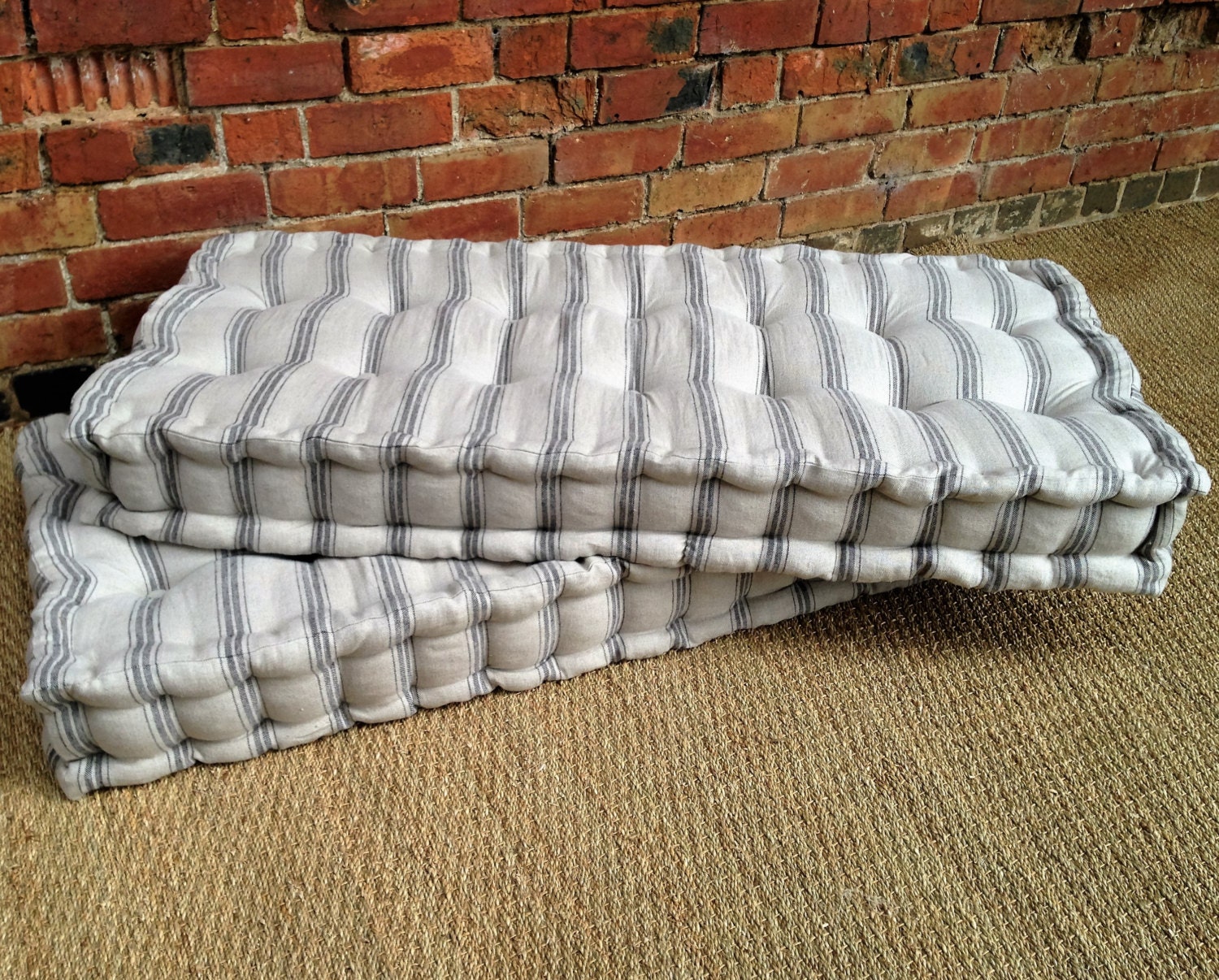 French Style Tufted Cushion Bench Window Seat Bespoke Etsy