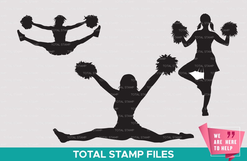 Download Cheerleader Silhouette Svg Vector Clip Art Art Collectibles Brigetteschoenung Com