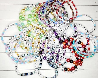 T-Swift Friendship Bracelets: Song Title Beaded Bracelets