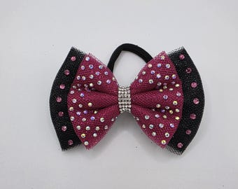 Nœud de gymnastique pour cheveux pour filles - Nœud régional de gymnastique - Accessoires d'équipe personnalisés