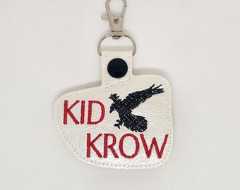 Kid Krow Embroidered Keychain: Conan Gray Bag Tag
