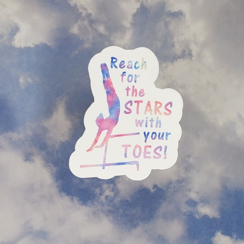 Gymnastics Sticker Pack Gymnastics Bars Day Gymnastics Gift Etsy