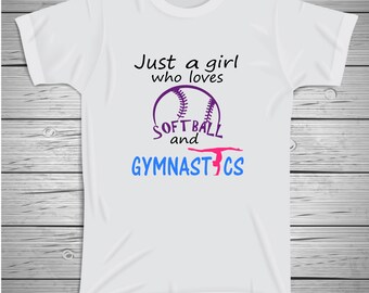 Just A Girl Who Loves Softball T-Shirt For Teen Just A Girl Who Loves Softball T-Shirt For Teen