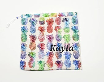Rainbow Pineapple Gymnastik Grip Bag: Gymnastpresent
