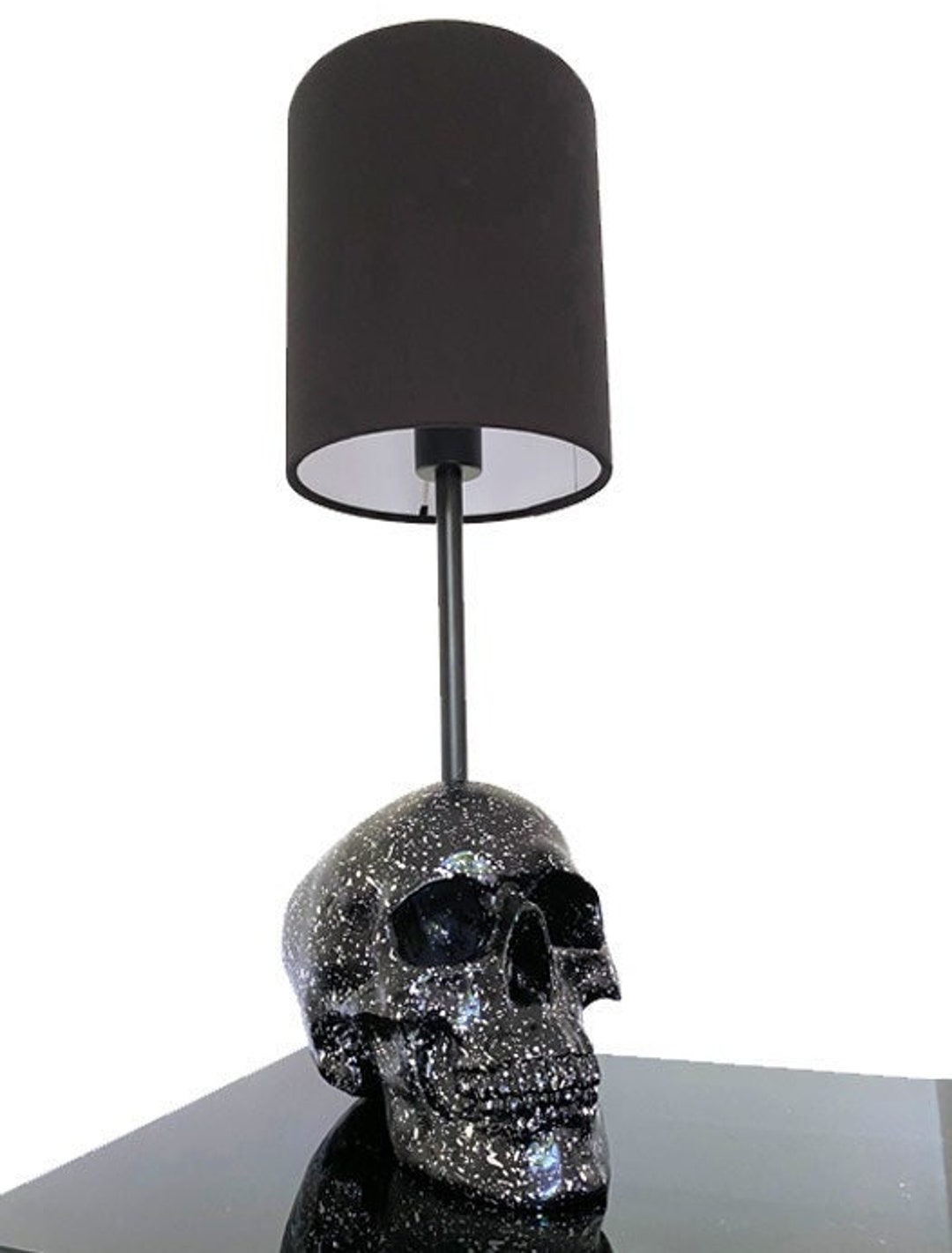 Black clearance skull lamp