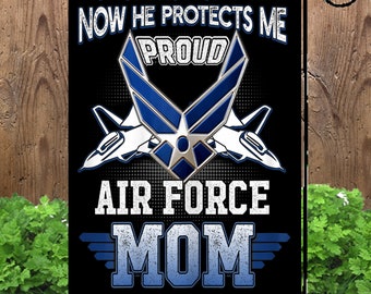 Airforce Mom Son Garden Flag G2063