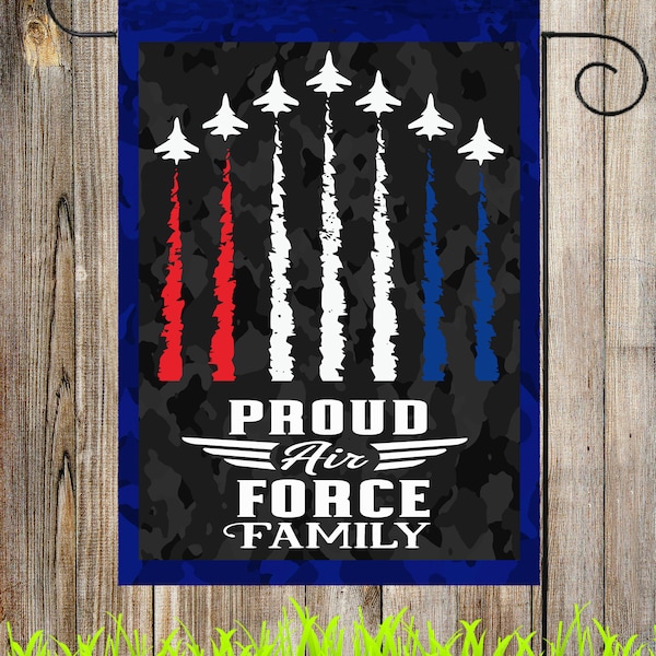 Proud Air Force Family Garden Flag G1860