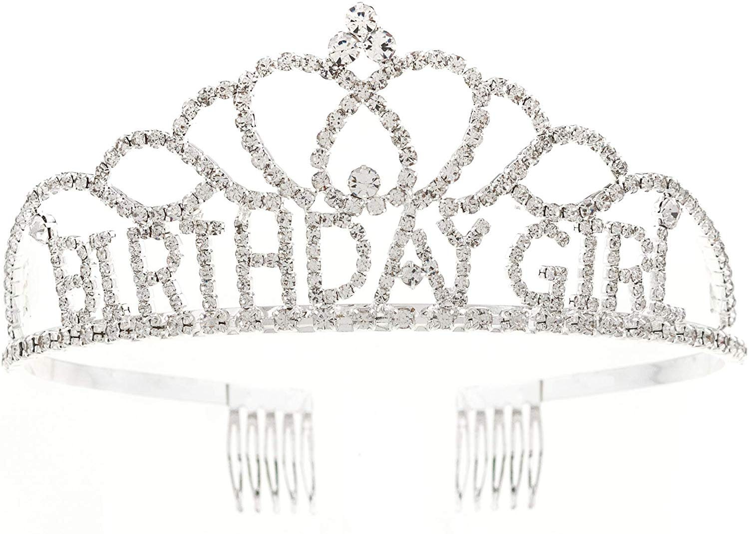 Birthday Girl Tiara Silver Crown for Women Party - Etsy