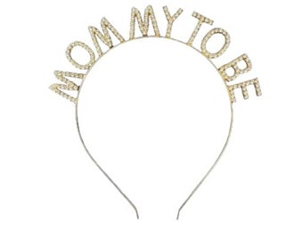 Mommy To Be Headband - Gold