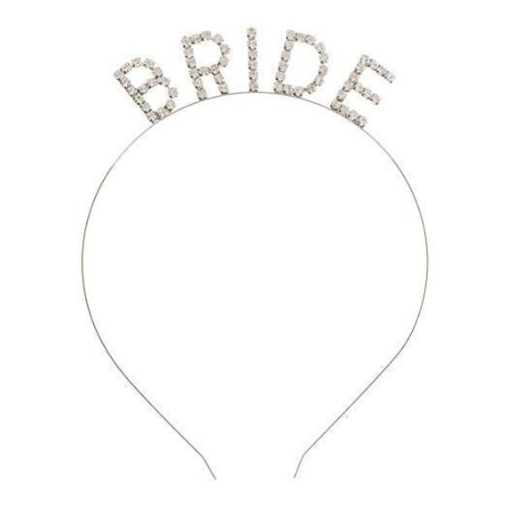 Cerchietto Bride con velo addio al nubilato
