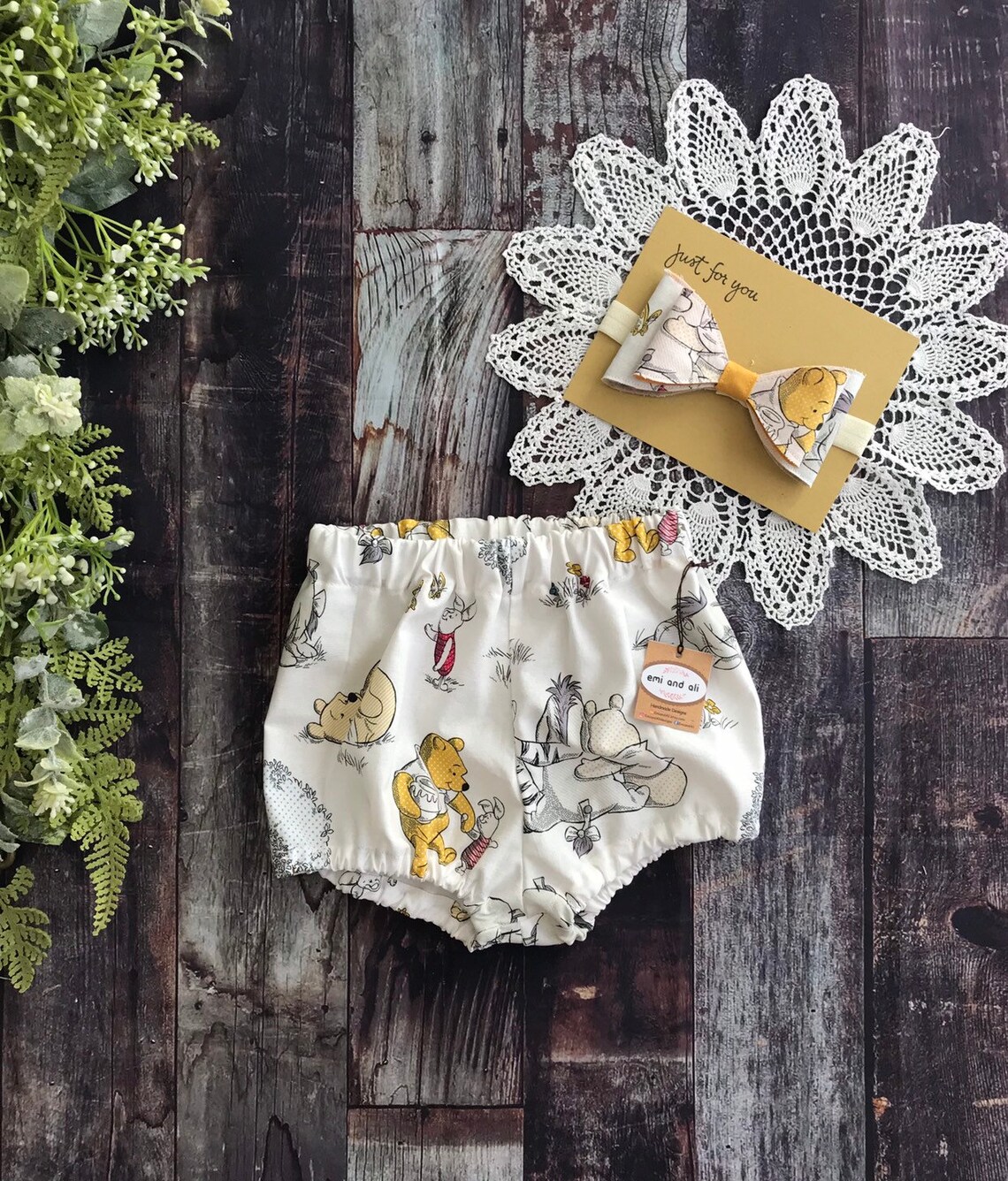 Baby Bloomers in Winnie the Pooh Print Unisex Bloomers Boys - Etsy