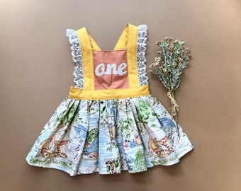 Classic Pooh Inspired Birthday dress