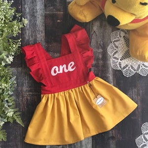 Birthday Outfit in Winnie the Pooh theme