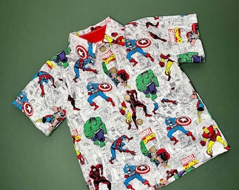 Marvel Comics Boy Shirt