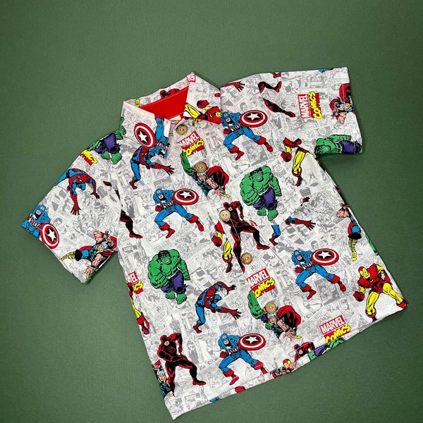 Marvel Comics Boy Shirt