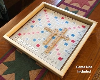 Scrabble Game Board-Lazy Susan