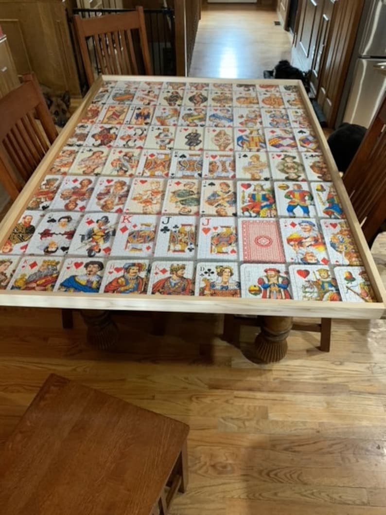 Giant Jigsaw Puzzle Board 62 X 42 5000 Piece Etsy