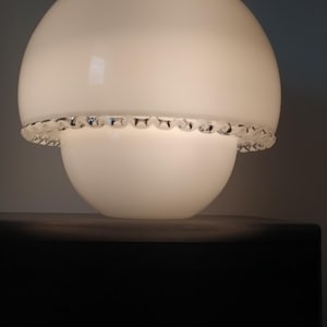 Pair of Mid Century Modern Vetri Murano Glass Table Lamps - Vintage Lamps - Retro lamps - Italian desk lamps - 70s