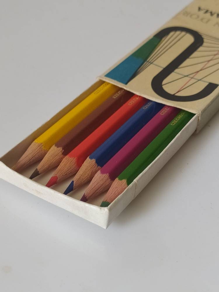 Professional 24 Colored Pencil Set, Tin Box Set in Metal Tin Case