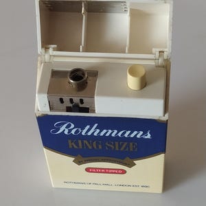 Encendedor de gas butano de mesa vintage de los años 80